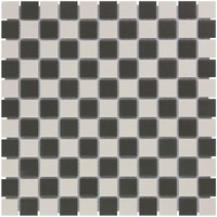 London Vierkant Chessboard 2,3x2,3 cm