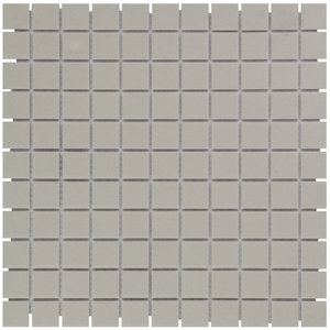 The Mosaic Factory London Vierkant Grey 2,3x2,3 cm