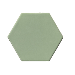 Terre d'Azur Hexagonale Groen 15x17 cm