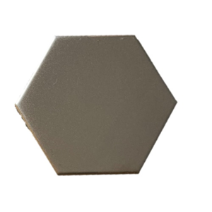 Terre d'Azur Hexagonale Nickel 15x17 cm