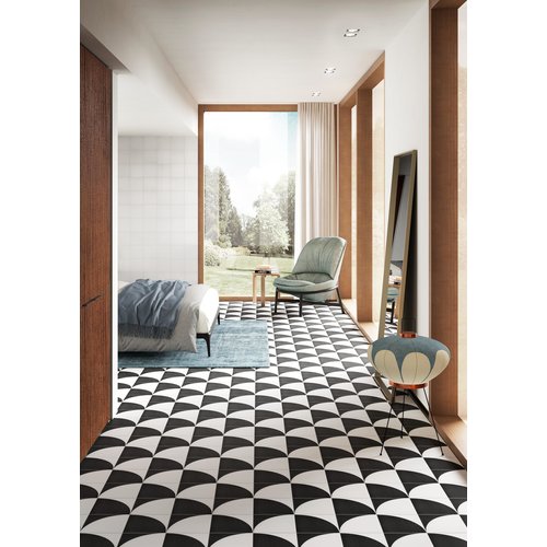 Marazzi Marazzi Scenario Tappeto 2A Nero 20x20 cm