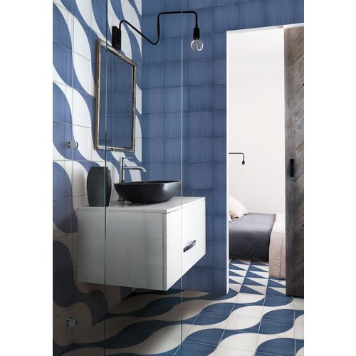 Marazzi Marazzi Scenario Tappeto 2A Blu 20x20 cm