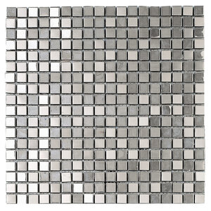 Dune Metallic Silver 30,1x30,1 cm