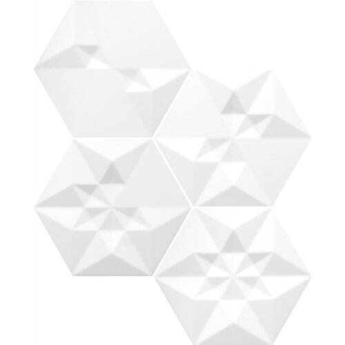 Quintessenza Quintessenza Origami 2 Bianco Matt 26,6x23 cm