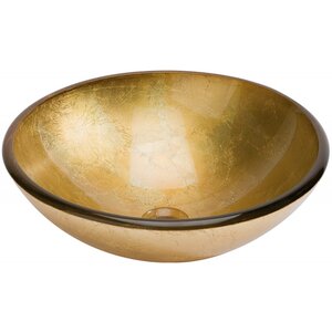 Dune Lavabo Pan de Oro 42x42x14,5 cm