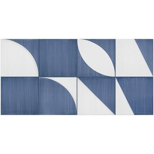 Marazzi Marazzi Scenario Decoro Mix Blu 20x20 cm