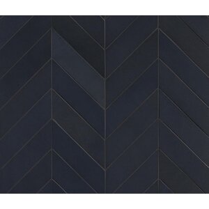 Mutina Mews Ink Chevron 5,5x19,6 cm