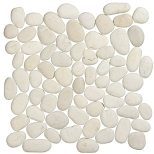 Terre d'Azur Terre d'Azur Stone Pebbles White 30x30 cm