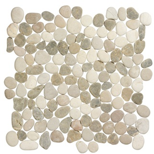 Terre d'Azur Stone Pebbles Mix Beige 30x30 cm