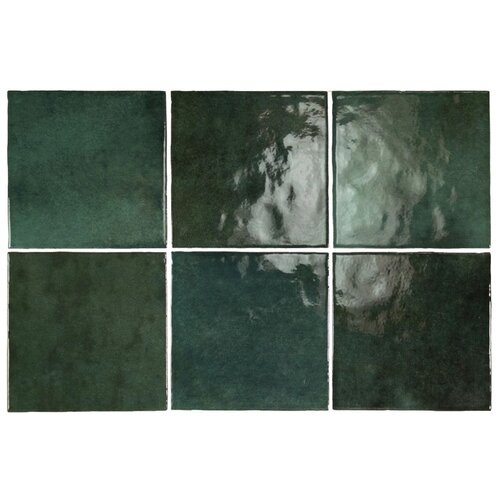 Equipe Tegels Artisan Moss Green 13,2x13,2 cm