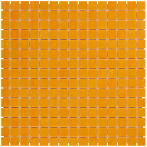 The Mosaic Factory Amsterdam Basic Orange 2x2 cm