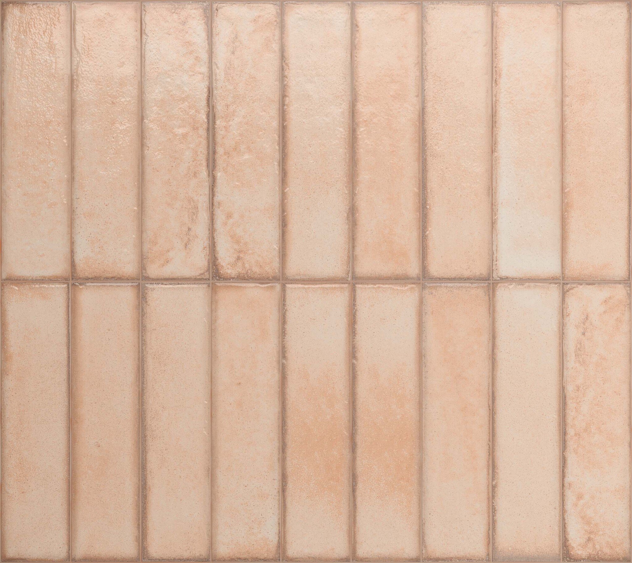 Sant'Agostino Tetris Rose Luc 5x20 cm | Roze Wandtegel