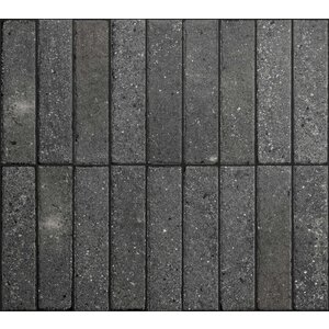 Sant'Agostino Tetris Block Dark Mat 5x20 cm