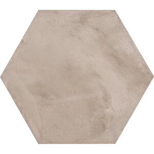 Marca Corona Terra Grigio Esagono 25x21,6 cm