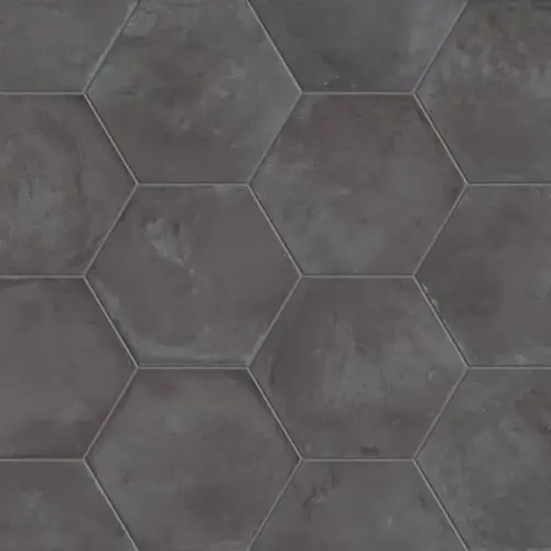 Marca Corona Marca Corona Terra Nero Esagono 25x21,6 cm