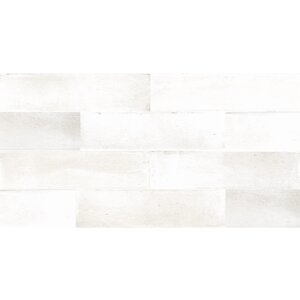 Cifre Ceramica Nala White Brillo 6x24,6 cm