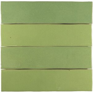 Marrakech Zelij Verde Hierba 5x20 cm