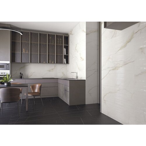 Cifre Ceramica Cifre Diamond Relieve Gold Brillo 40x120 cm