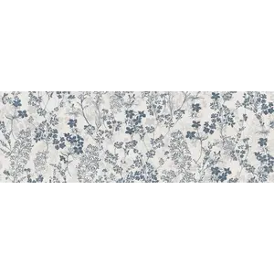 Marazzi Cementum Wall Decoro Flowery Freddo Touch 40x120 cm