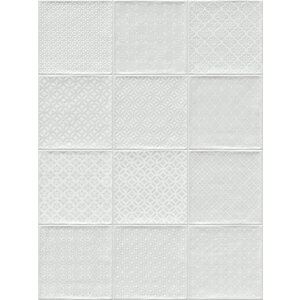 Vives Ceramica Etnia Bugis Blanco 20x20 cm