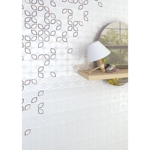 Vives Ceramica Vives Etnia Sindhi Blanco 13x13 cm