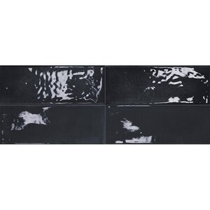 Ergon Tegels Abacus Carbone Glossy 7,5x20 cm