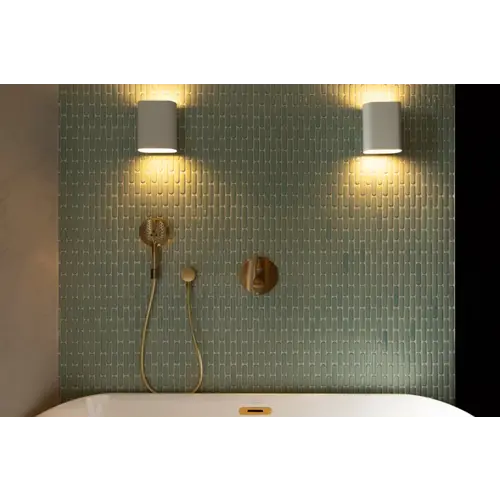 The Mosaic Factory The Mosaic Factory Sevilla Oval Finger Light Green Glossy