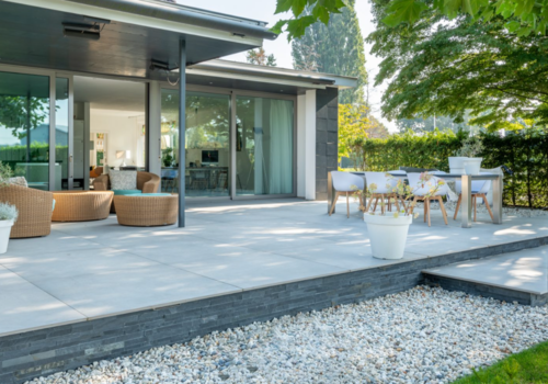 Keramische terrastegels