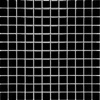 Barcelona Black Mat 2,3x2,3 cm