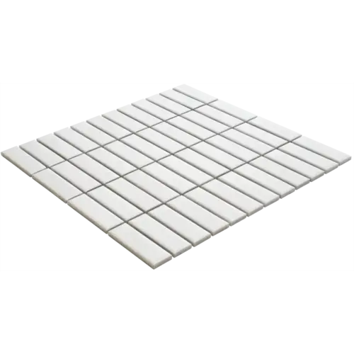 The Mosaic Factory The Mosaic Factory Paris Extra White Mat Rechthoek