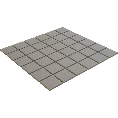 The Mosaic Factory The Mosaic Factory London Vierkant Grey 4,8x4,8 cm