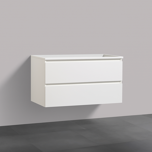Onderkast Wastafel Wit 100x46x50 cm Onderkast Wastafel Wit 100x46x50 cm