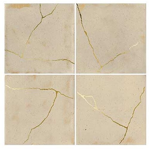 WOW Design WOW Enso Kintsugi Sand 12,5x12,5 cm