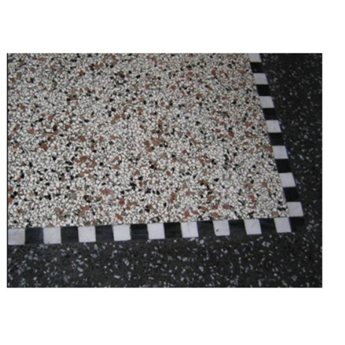 Terre d'Azur Terre d’Azur Mosaic Strip Biancone / Nero 30×30 cm