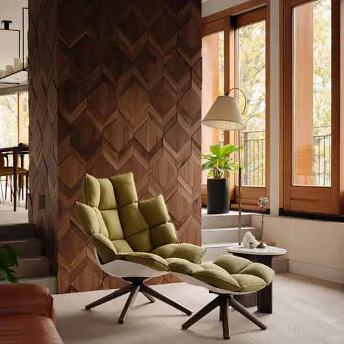 Decoratieve wandpanelen van hout: stijlvol en warm wonen