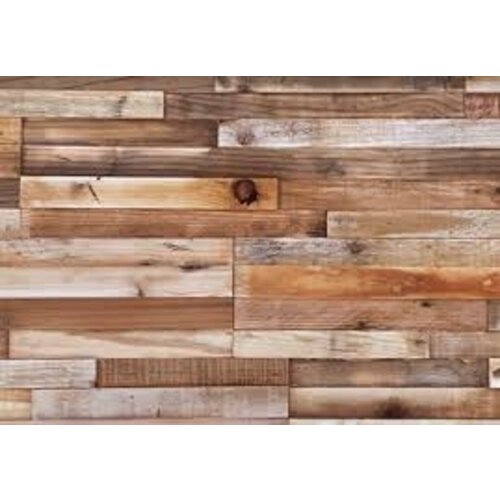 Houten Wandpaneel Stripes Pinewood