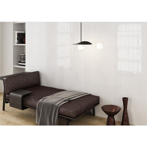 Wandtegel Desert Fresh White Pearl Glossy 6,2x25 cm Wandtegel Desert Fresh White Pearl Glossy 6,2x25 cm