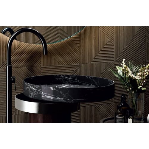 Colorker Tegels Colorker Tangram Coffee 31,6x100 cm Colorker Tegels Colorker Tangram Coffee 31,6x100 cm