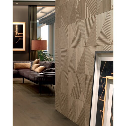 Colorker Tegels Colorker Tangram Walnut 31,6x100 cm Colorker Tegels Colorker Tangram Walnut 31,6x100 cm
