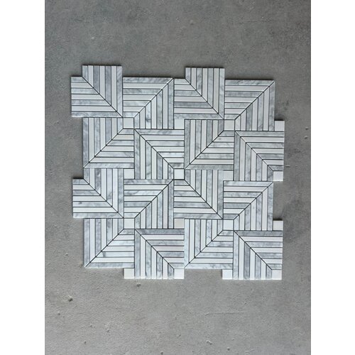 Tile Embassy Harlow Carrara Marble 30x30x0,5 cm Tile Embassy Harlow Carrara Marble 30x30x0,5 cm