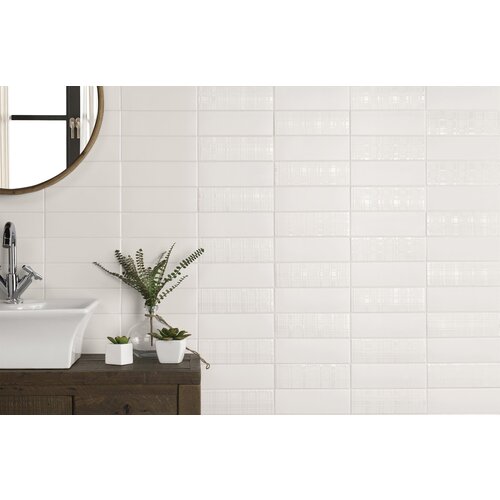 Natucer Natucer London White Matt 7,2x22,2 cm