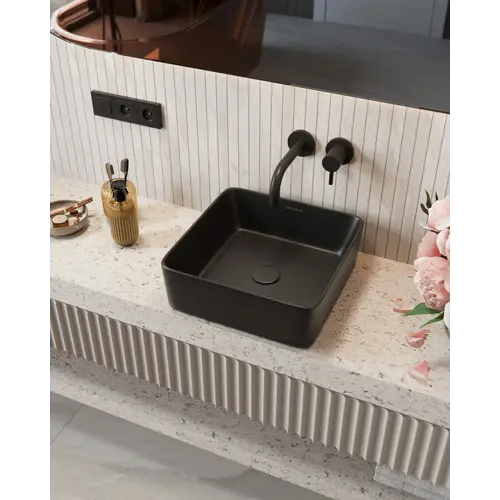 Workshop Waskom Hestia Zwart 39x39x13 cm