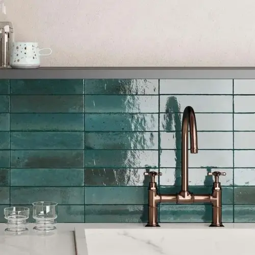 Marazzi Marazzi Lume Blue 6x24 cm