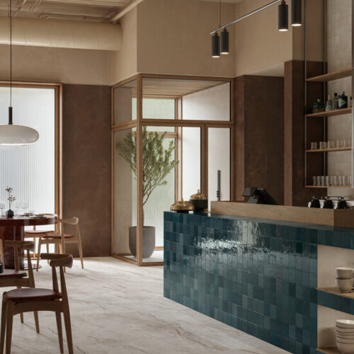 Marazzi Marazzi Lume Blue 10x10 cm