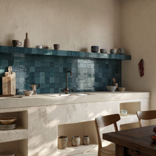 Marazzi Marazzi Lume Blue 10x10 cm