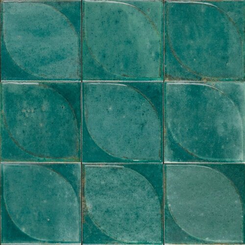 Marazzi Marazzi Lume 3D Dew Emerald 10x10 cm
