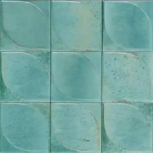 Marazzi Marazzi Lume 3D Dew Turquoise 10x10 cm