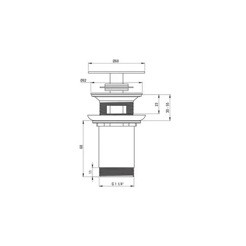 Wassertal Plug Chrome Wassertal Plug Chrome