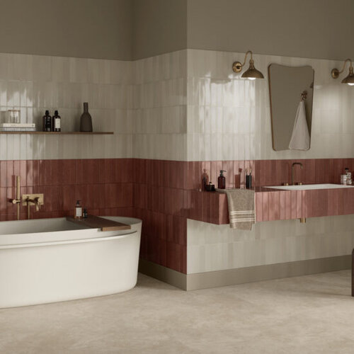 Ragno Tegels Ragno Mid Rubino 6x24 cm