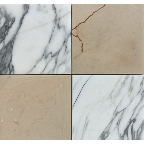 Tile Embassy Noelle Chess Arabescato Tile Embassy Noelle Chess Arabescato